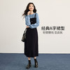 【12/17新品】熙世界配大衣的假两件针织连衣裙女2025秋冬新款打底内搭毛衣裙子 商品缩略图2