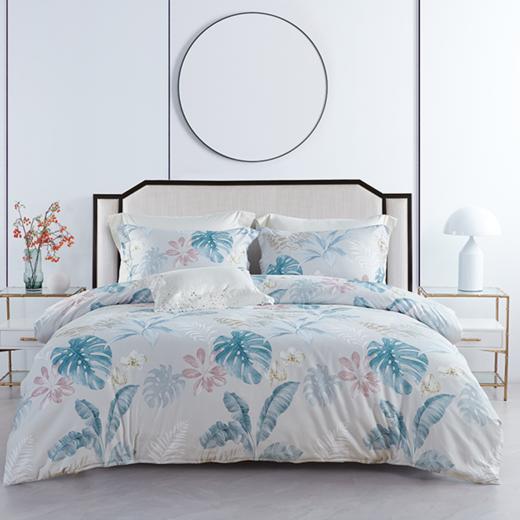 梦洁家纺纯棉印花四件套：訫雅200*230cm 商品图0