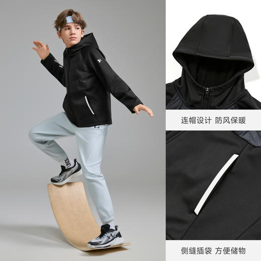 【12月-特惠福利】Under Armour安德玛儿童针梭拼接外套254324103 商品图6