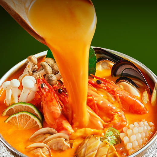 （1217直播）加点滋味泰式椰香冬阴功风味汤底140g*3盒 商品图3