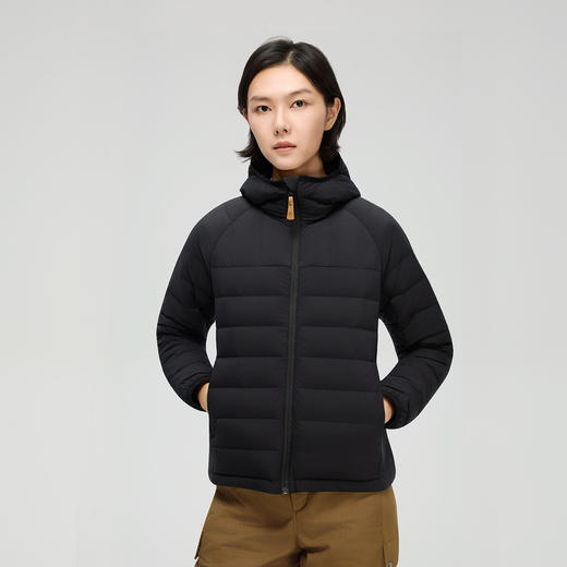 北极狐25秋冬轻量户外保暖羽绒服女士白鹅绒羽绒夹克092522012 商品图3