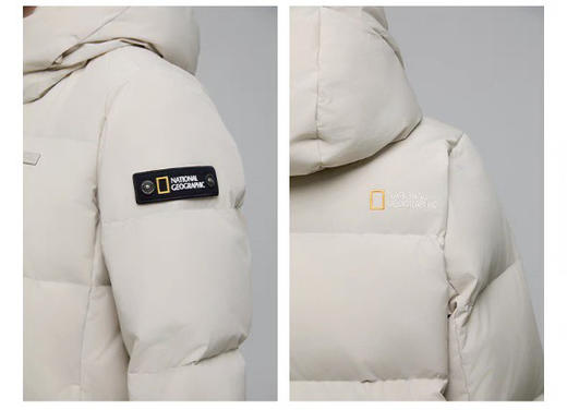 【秒杀价已调 直接拍】国家地理 女款极寒 鹅绒 长款羽绒服 商品图5