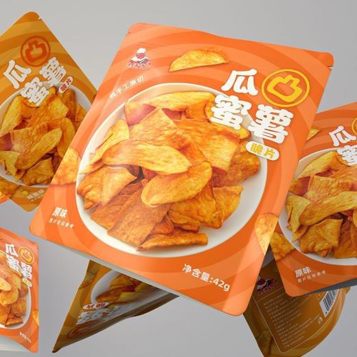 【薄厚合适❗️片片甜香脆】桂福记瓜凸蜜薯解馋零食红薯片原味蜂蜜味童年怀旧小吃即食地瓜片。jb 商品图2