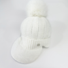 壁虎瑜伽【2512PJ471】秋冬毛球 鸭舌针织帽（5天发货） 商品缩略图4