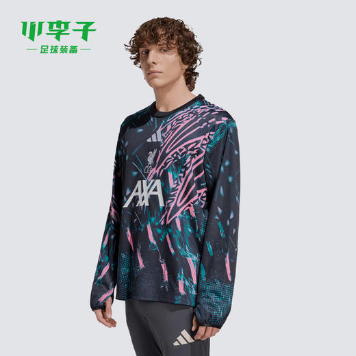 小李子ADIDAS阿迪达斯利物浦冬季热身长袖训练服成人男KB1449 商品图0