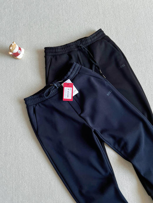 B0SS冬季男时尚运动休闲纯棉针织奥立绒卫裤休闲裤 商品图3