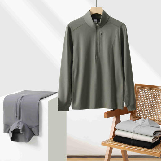 LUCKY DEER幸运鹿轻量化多功能立领双面磨毛保暖衣 商品图5