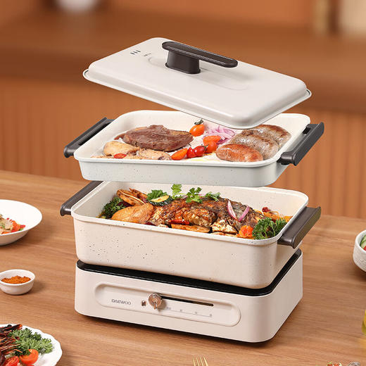 TY（分2个包裹发货）大宇多功能料理锅 + 大宇养生壶【鲜知10.0】 商品图1