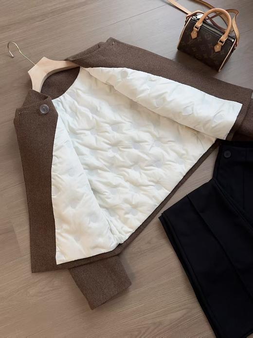 赛琳极简90白鸭绒50羊毛外套 商品图7