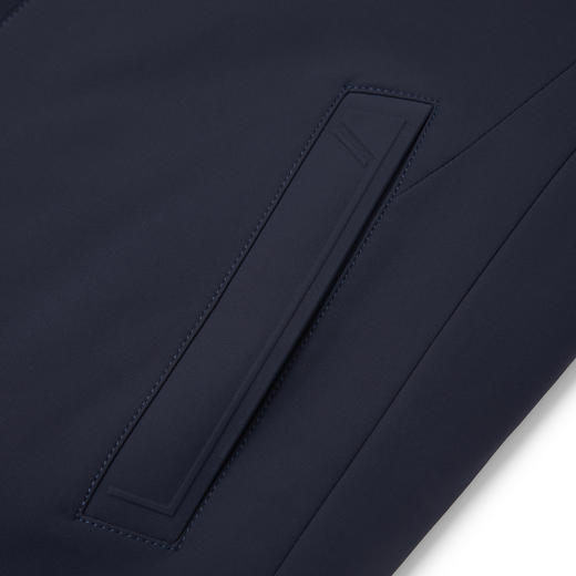 【门店同款】圣得西2025年冬季男士水貂毛领兔毛内胆通勤易搭尼克服
 商品图6