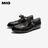 MIO米奥女鞋2026春季新款蝴蝶结一字带玛丽珍圆头褶皱单鞋羊皮革M261461308 商品缩略图2