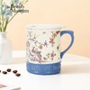 大英博物馆 东方梦境系列 凤栖春晓浮雕 带盖马克杯-流云蓝 商品缩略图0