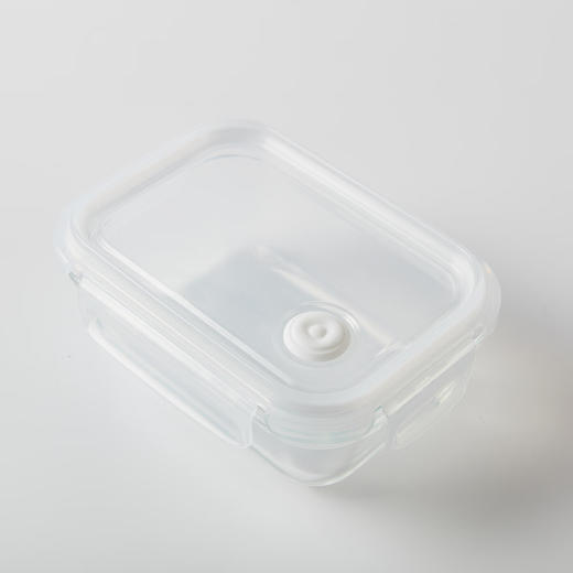 食品存储附硅胶阀耐热玻璃保鲜盒保存容器可微波 商品图2
