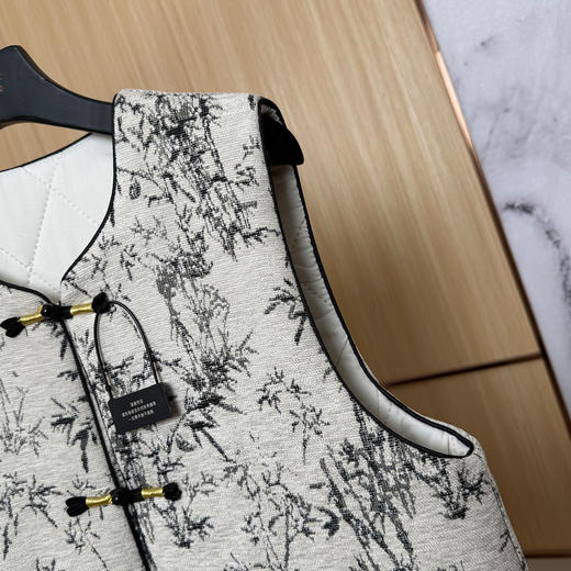 奢姿大码女装2025冬季减龄山水画设计流苏两件套胖妹妹时尚套装9954954060A 商品图4