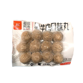 五合双汇200g潮汕特色牛肉风味丸
