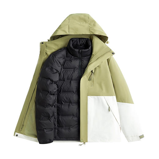 裁缝学苑AS608可拆卸羽绒服纸样冲锋衣内胆三合一女装新款外套服装打板 商品图5