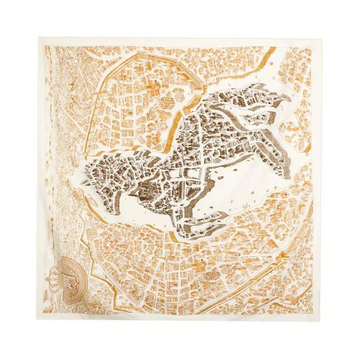 鹿鹿推荐·法师复古小众丝巾多功能穿搭抹胸披肩头巾 商品图3