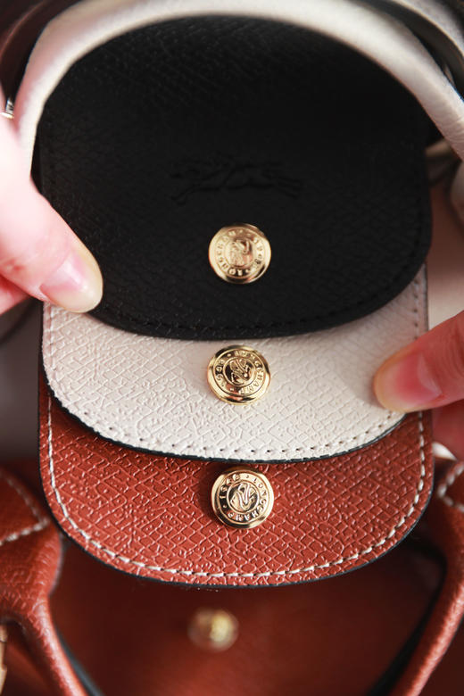 牛皮手工斜挎包，短柄法式背包。金属长肩带优雅单肩包女C121760 商品图1