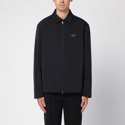 P.R.D 特殊面料黑色行政薄棉衣夹克 WT946 商品图1