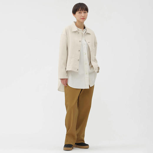 MHL CANTON NATURAL DENIM JACKET 女装工装牛仔夹克外套 商品图1