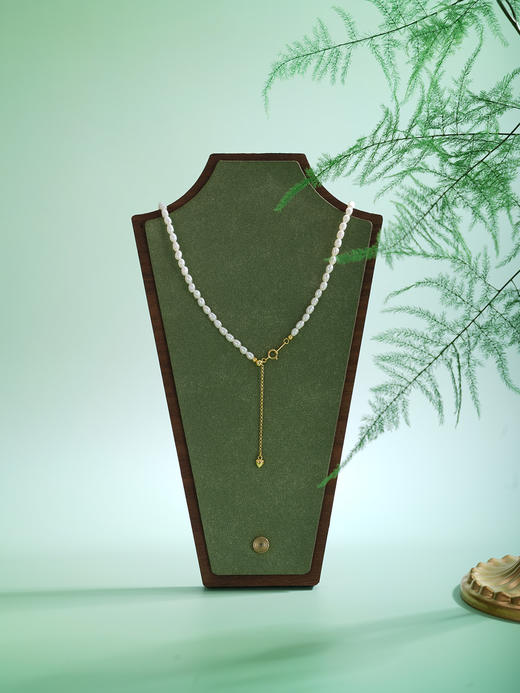 子佩集【马上圆满】银S925珍珠项链【SGN1050001】4mm珠小马镀金珐琅彩2512 商品图2