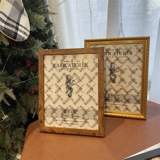 高品质 木质边框 相框摆台 多用途画框 营业执照证书专利展示框 31x25cm 商品图4