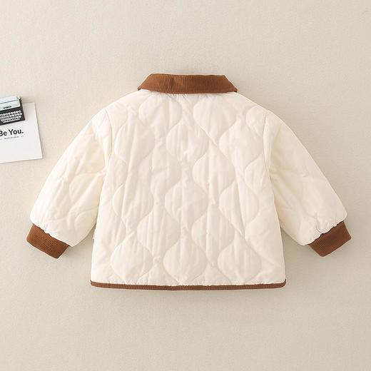 秋冬季新款新生儿上衣外套婴儿衣服宝宝加厚棉服保暖衣小童外出服 商品图3