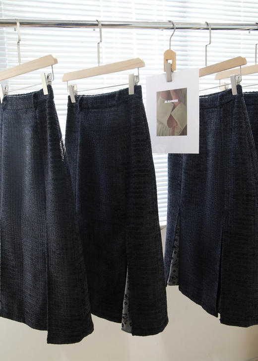 绝美重工秋冬烧花立体蝴蝶梦幻显瘦半身裙 商品图14