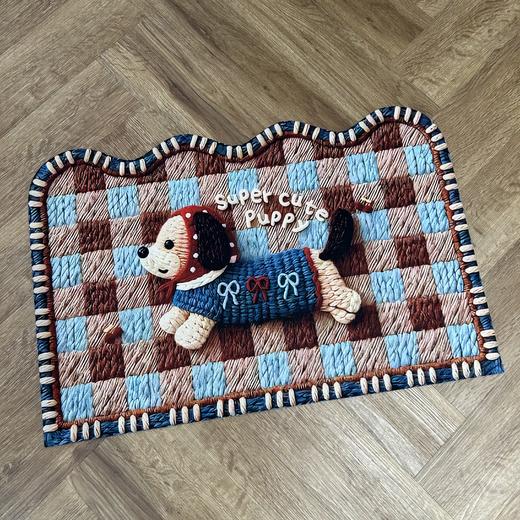 💰9.9超值秒杀〰️可爱风卡通小狗浴室防滑吸水脚垫硅藻泥厨房淋浴间门口耐脏易打理蹭脚垫🛀 商品图5