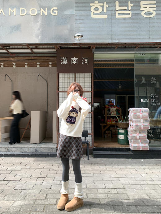 <曾小咸推荐>现货秒杀 ！微信超特价！韩系刺绣小狗毛衣 日常209.99 立减100 秒杀109.99！！ 商品图9