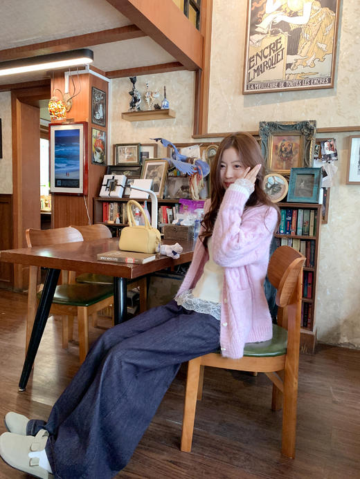 <曾小咸推荐>现货秒杀 ！微信超特价！韩系麻花v领毛衣 日常229.99 立减100 秒杀129.99！！ 商品图8