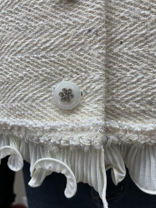 木耳边拼接马甲 商品图4