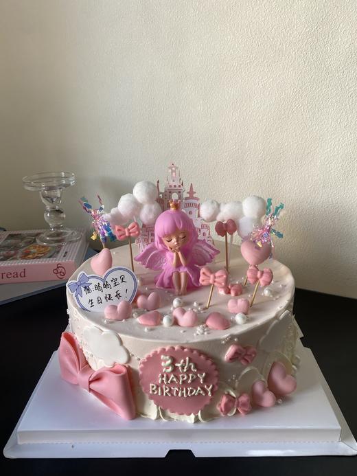 萌萌小公主（翻糖工艺需提前4小时预订，加急/更多尺寸请联系客服18926709933） 商品图1