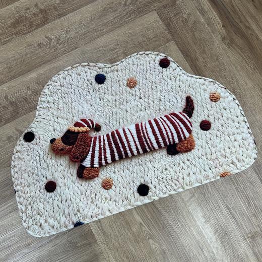 💰9.9超值秒杀〰️可爱风卡通小狗浴室防滑吸水脚垫硅藻泥厨房淋浴间门口耐脏易打理蹭脚垫🛀 商品图3