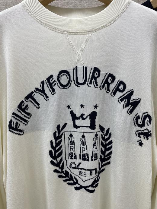 绢丝字母针织上衣 商品图3