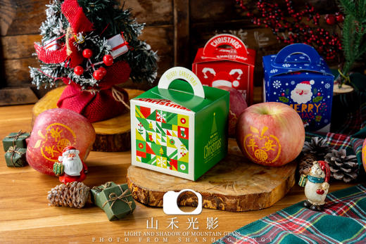 【圣诞平安果】叮叮当，叮叮当，铃儿响叮当，一年一次的平安夜又来啦~平安果，是苹果的谐音，寓意吃了平安果，得到平安喜乐-QDMN 商品图1