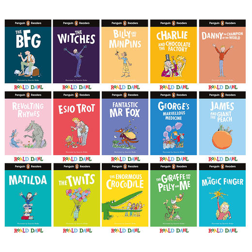 【中商原版】Magic Tree House神奇树屋第一季1-34套装 企鹅阅读分级指导罗达尔系列15册套装 Penguin Readers Roald Dahl 英文原版 小初文学 商品图6