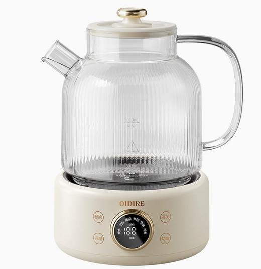 【18000积分+0.1元】全玻璃养生壶家用纯玻璃小型办公室煮茶壶器炖煮一体烧水壶 商品图3
