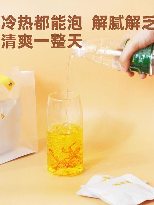 山海堂有机虫草花茶盒｜告别传统熬煮！冷热双泡，解锁有机滋养新方式【4.4-4.6不发货，7号正常发货】 商品图5