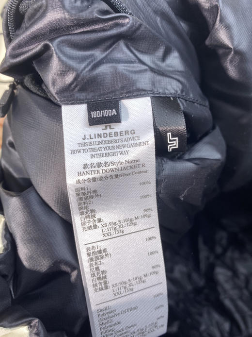 全新外贸渠道林德伯格男士羽绒服L码只要499元 商品图1