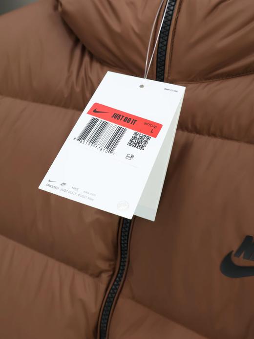 D121804冬季2025简约高蓬松情侣款连帽羽绒服 商品图9