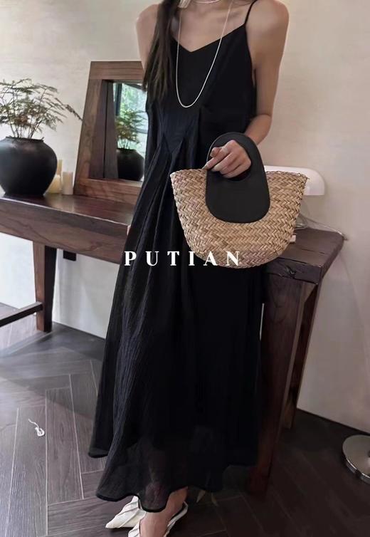 【直播专供款】ENJOY夏季缩褶吊带裙 150773455 商品图0