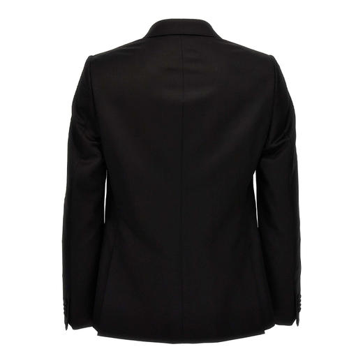 ZEGNA 杰尼亚 男士羊毛西服套装 黑色 717702A7 282KGQ 8 商品图1