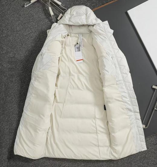 D121815九格长款连帽羽绒服轻盈保暖不厚重外套男女同款 商品图11