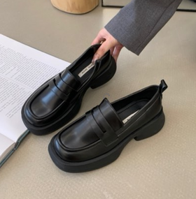 【直播专供款】ENJOY秋季厚底小众英伦乐福鞋 148904057