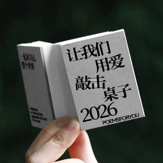 为你写诗 | 2026小小诗集历 商品图0