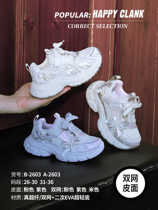 26款 快乐叮当 2603 双网  26-30  米31-36 商品图0