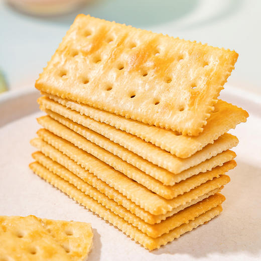 福事多 苏打饼干礼盒系列 海盐苏打饼干618g/箱 霸气双拼苏打饼干618g/箱 黑松露火腿苏打饼干1380g/箱 片片香脆 好吃不腻 精美礼盒装 商品图7
