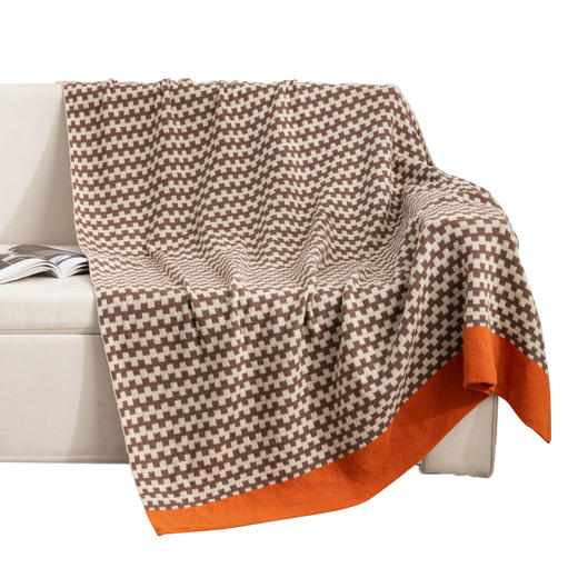 faunen芳恩 FN-T9019多功能针织毯  130×170cm 商品图0