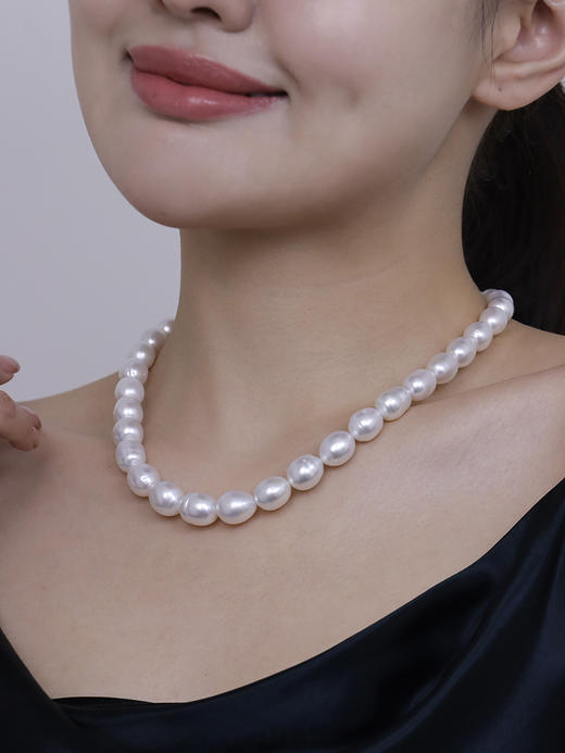 【挚友限定】微瑕澳白珍珠串珠 近正圆8-10.5mm/水滴8-12mm 商品图0